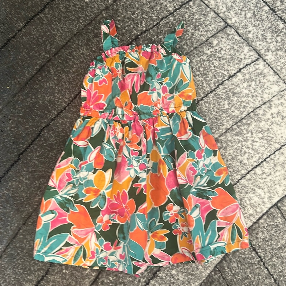 Girls summer floral dress 5t